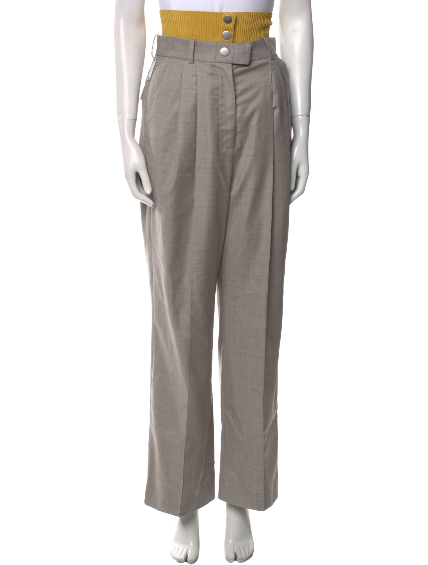 Peter Do Wool Wide Leg Pants