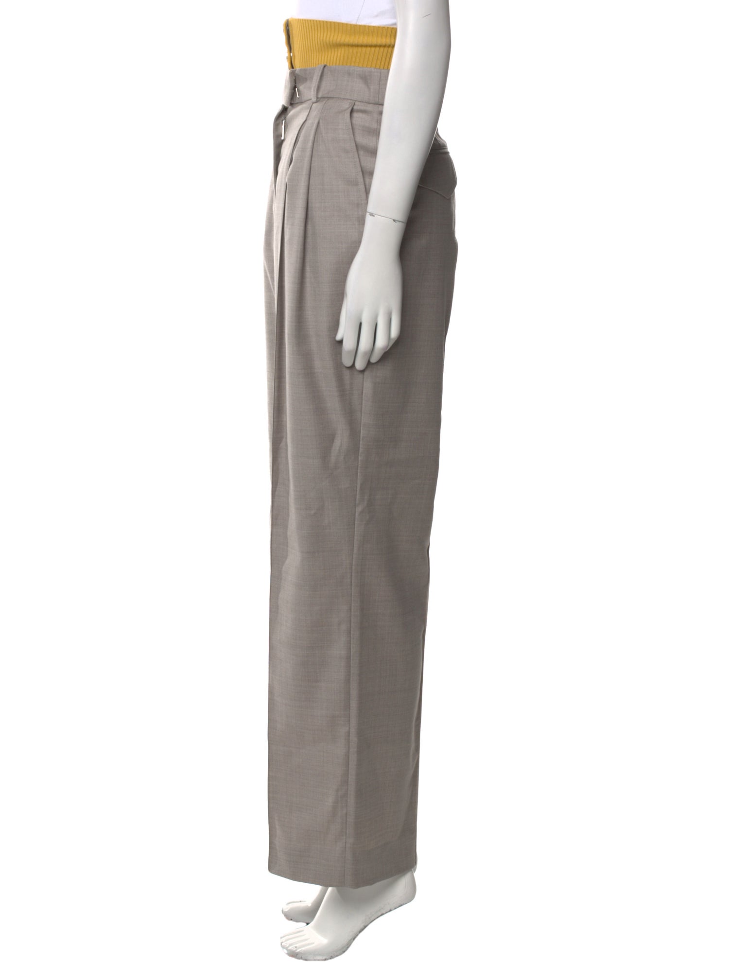 Peter Do Wool Wide Leg Pants