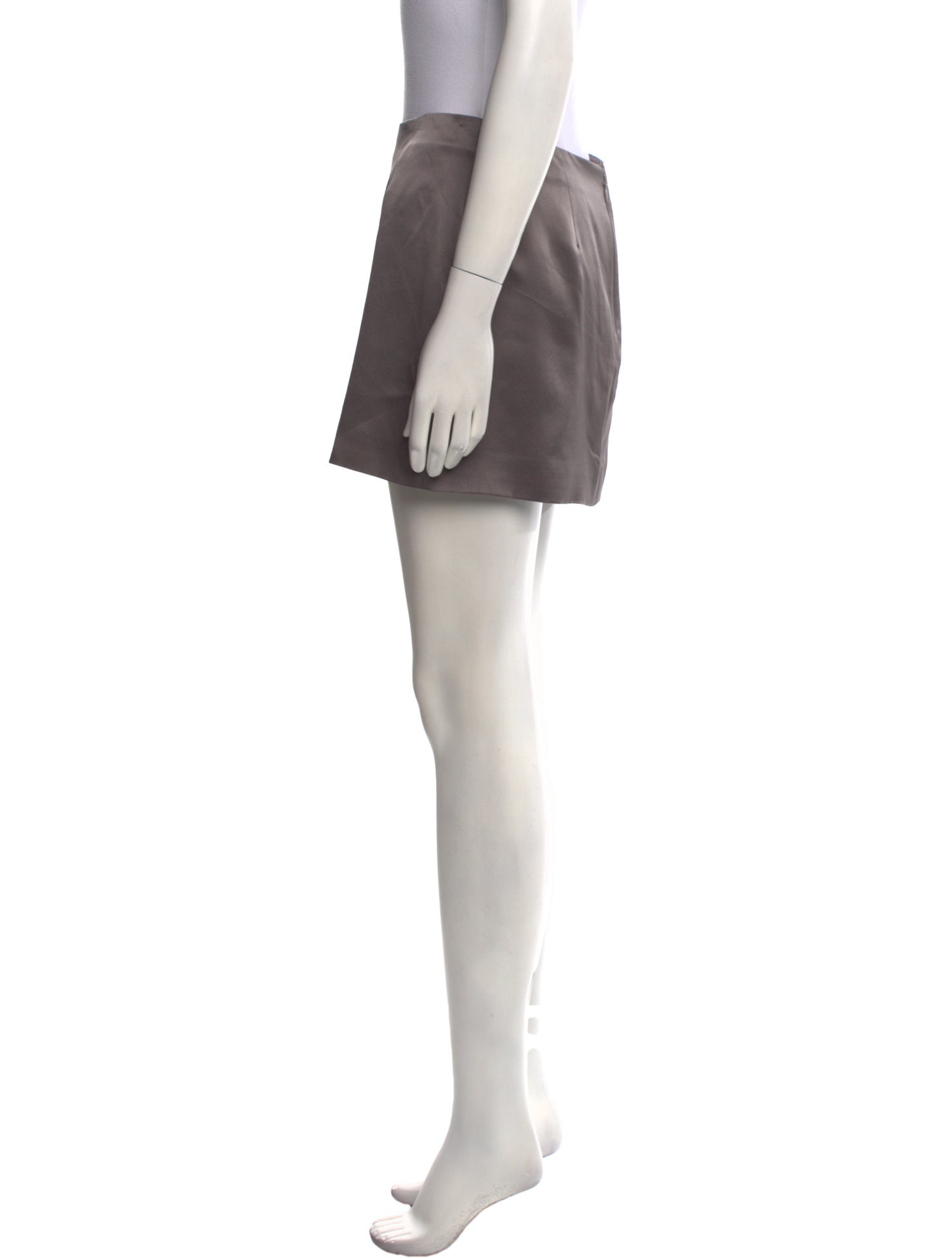 Peter Do Silk Mini Skirt