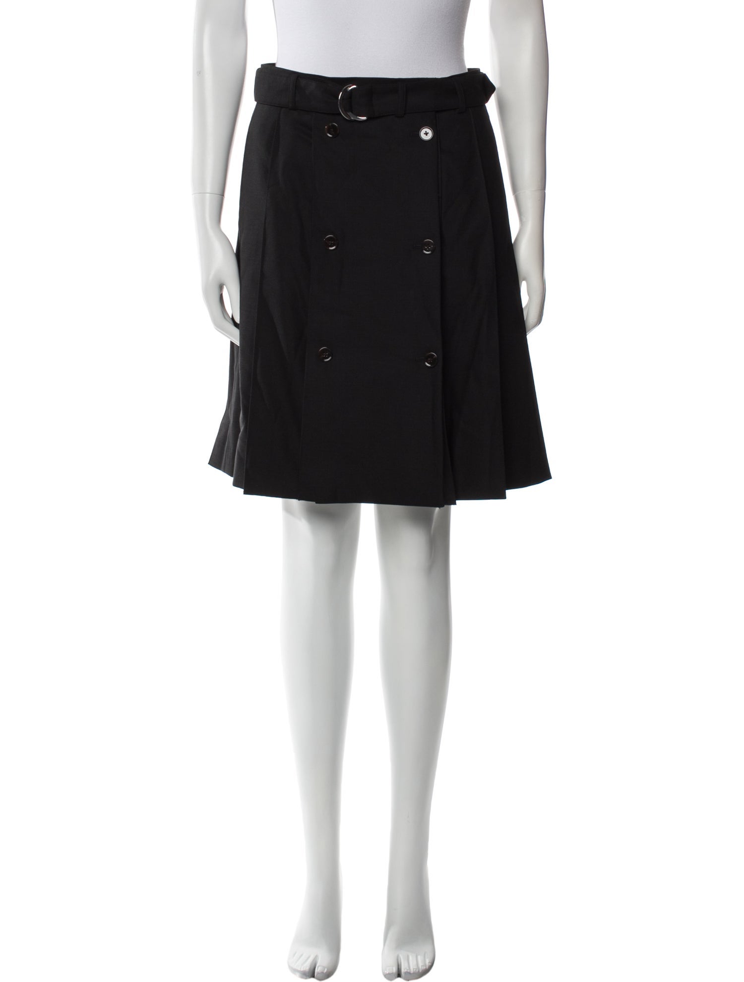 Peter Do Wool Knee-Length Skirt