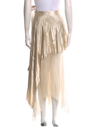 Peter Do Silk Midi Length Skirt