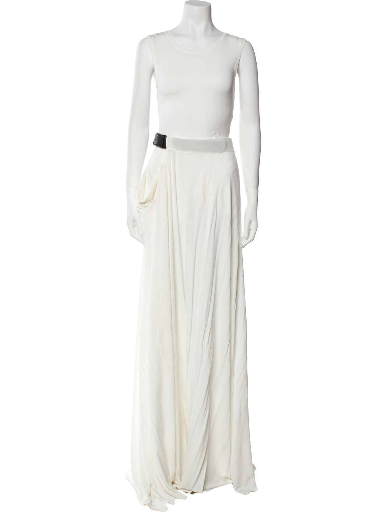 Peter Do Scoop Neck Long Dress