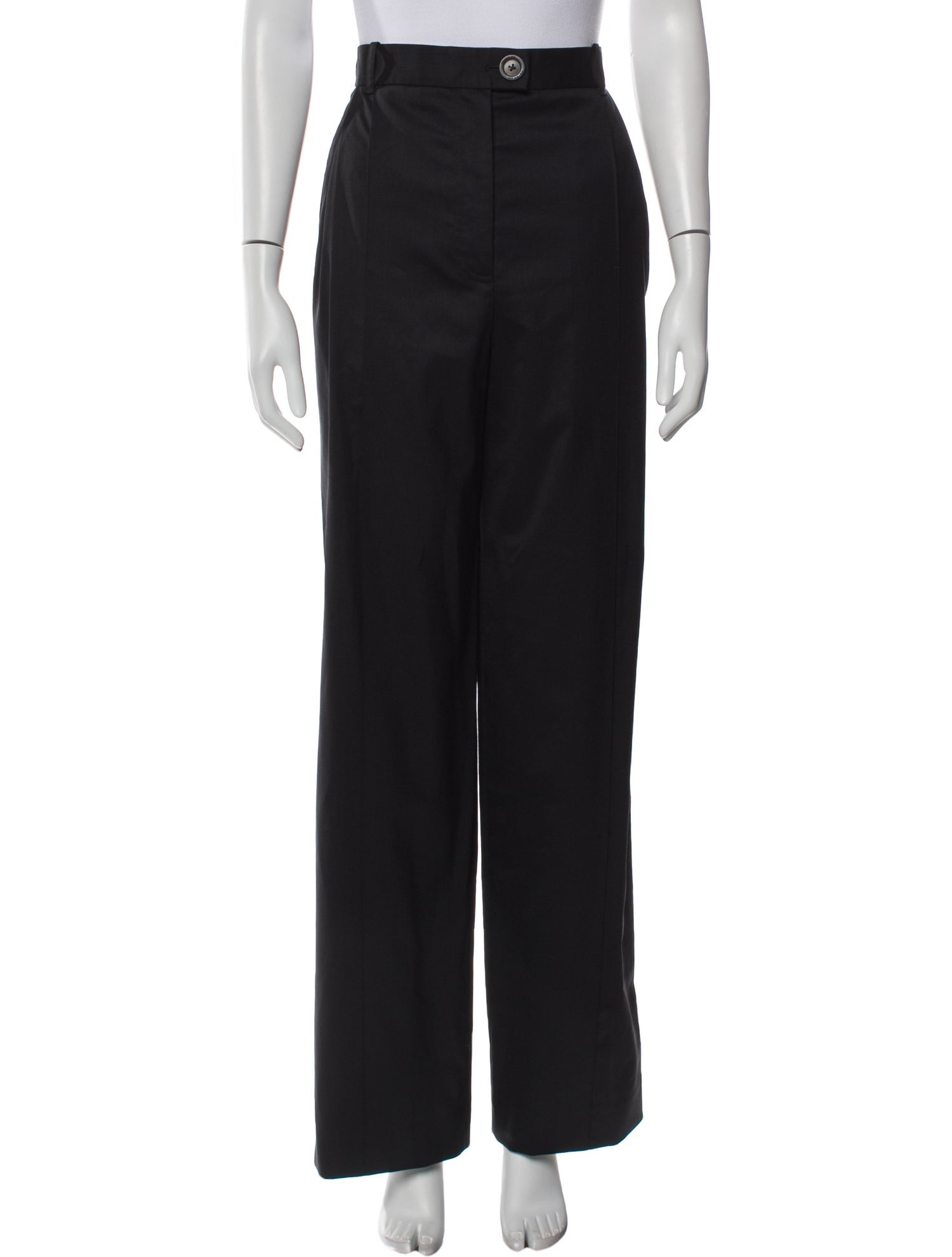 Peter Do Virgin Wool Wide Leg Pants