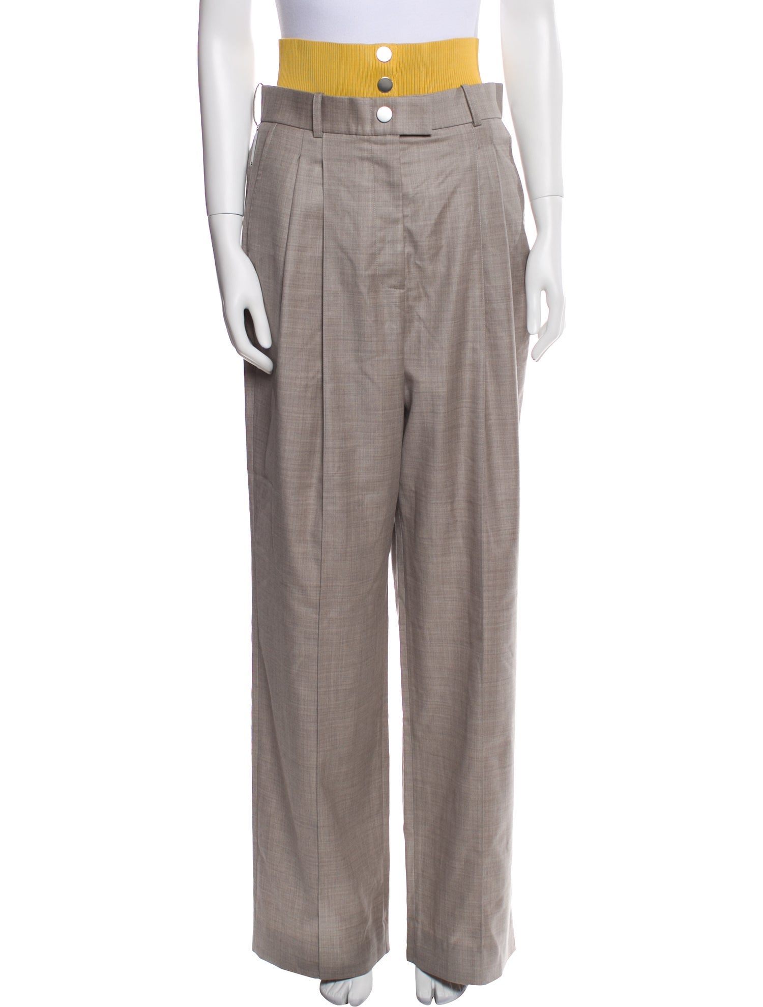 Peter Do Wool Wide Leg Pants