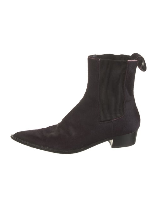 Peter Do Ponyhair Chelsea Boots