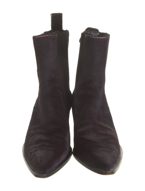 Peter Do Ponyhair Chelsea Boots