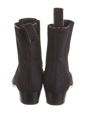 Peter Do Ponyhair Chelsea Boots