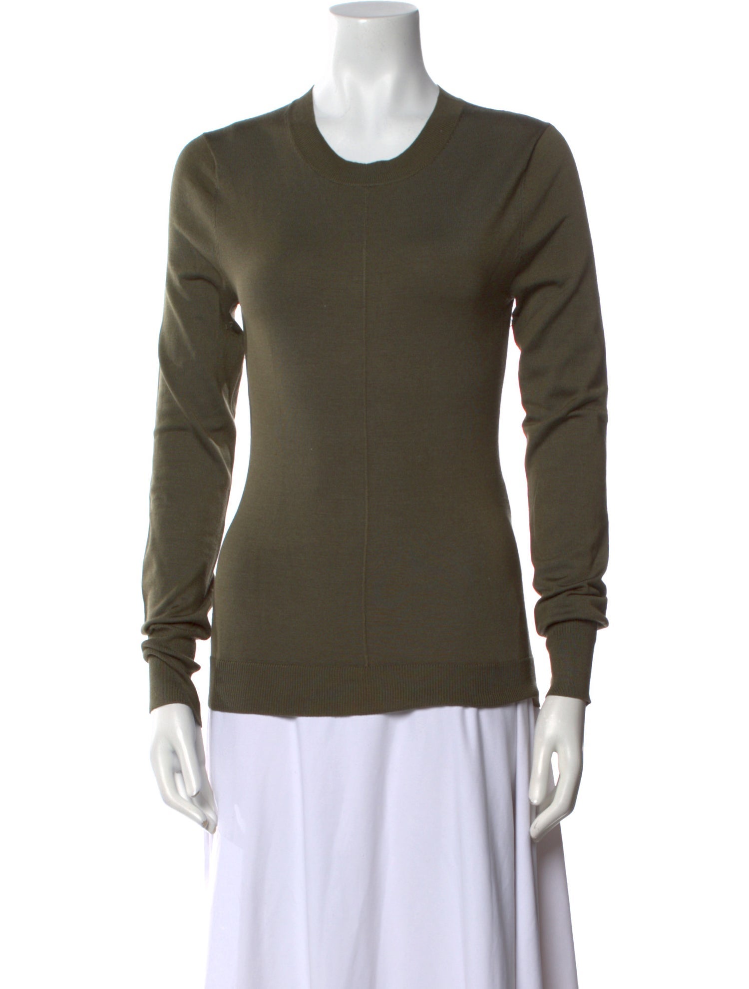 Peter Do Silk Crew Neck Sweatshirt