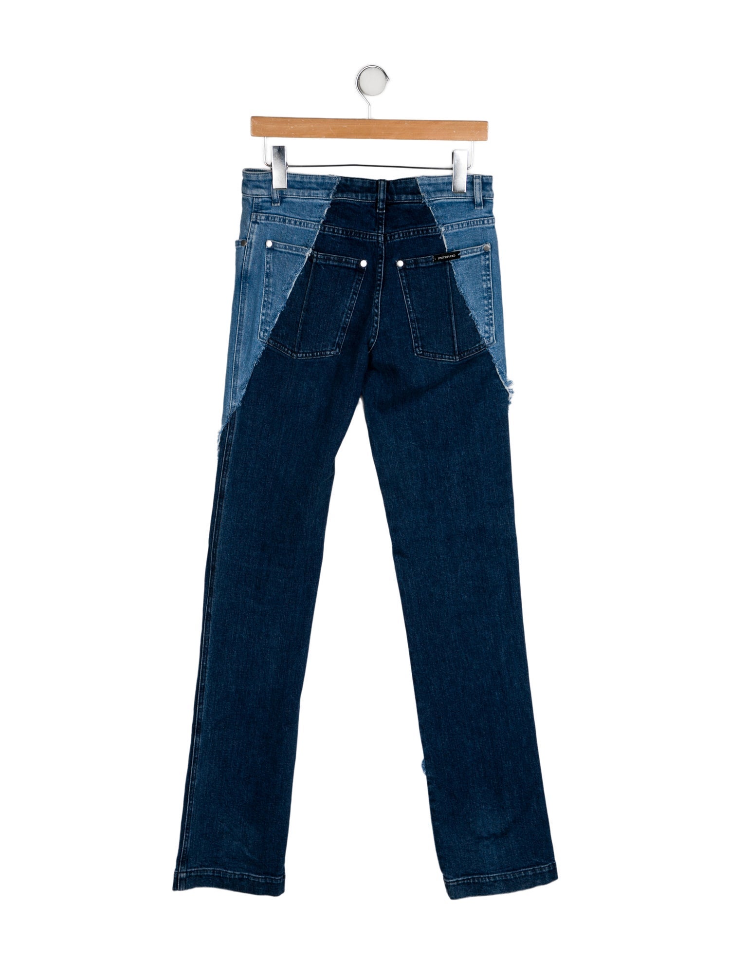 Peter Do Mid-Rise Straight Leg Jeans