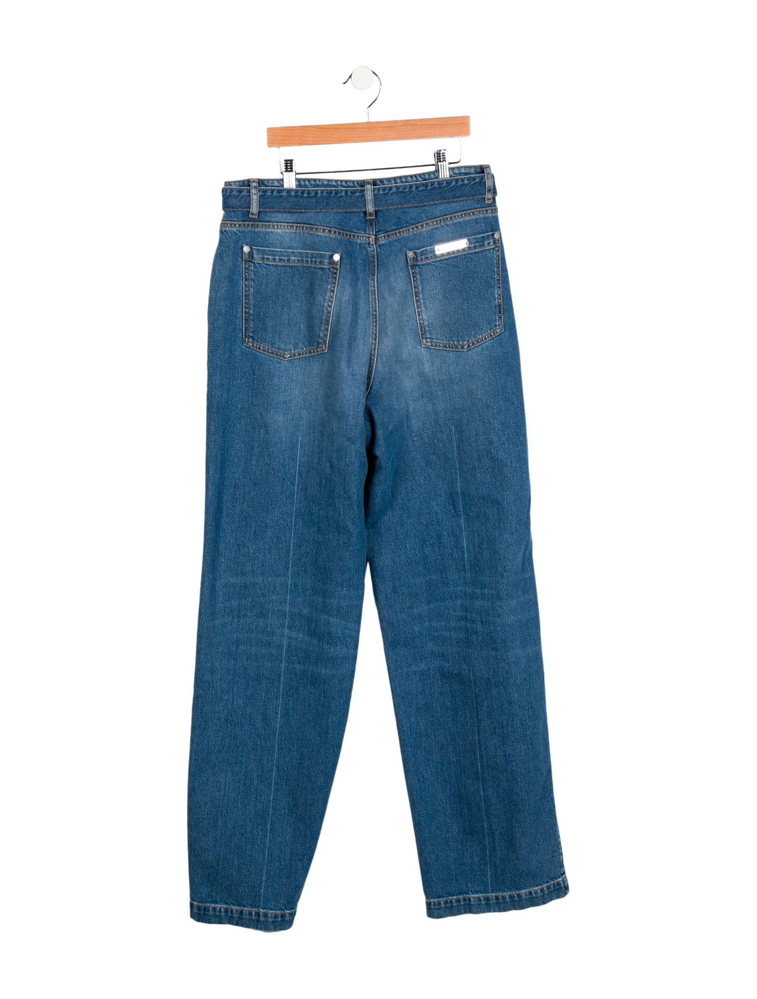 Peter Do High-Rise Wide Leg Jeans w/ Tags