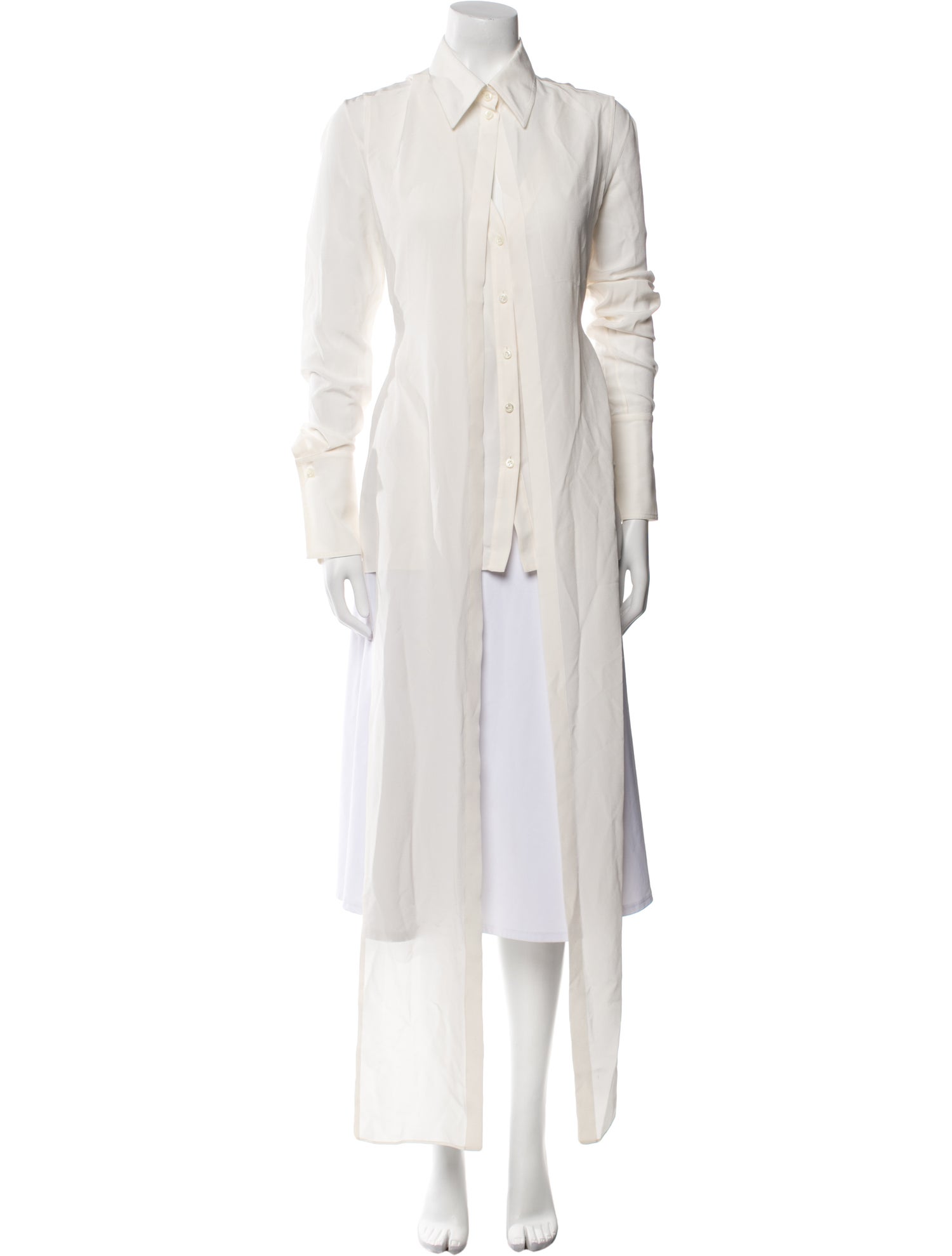 Peter Do Silk Long Sleeve Tunic w/ Tags