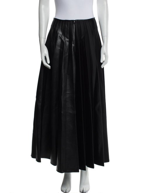 Peter Do Pleated Accents Midi Length Skirt