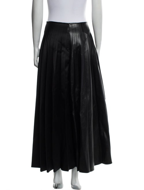Peter Do Pleated Accents Midi Length Skirt