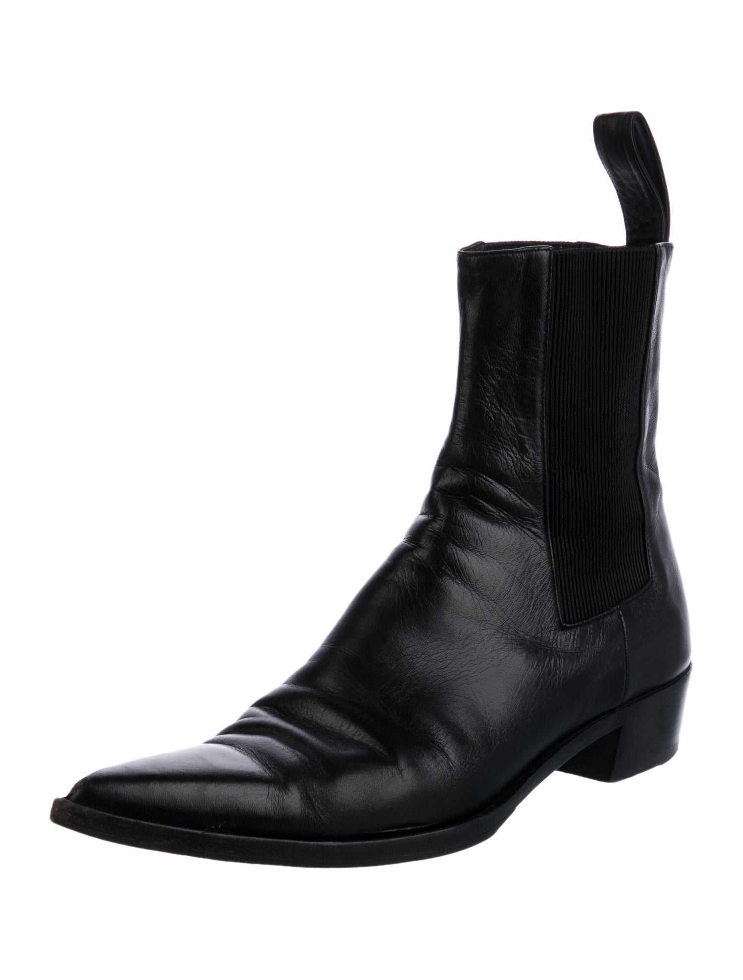 Peter Do Leather Western Boots