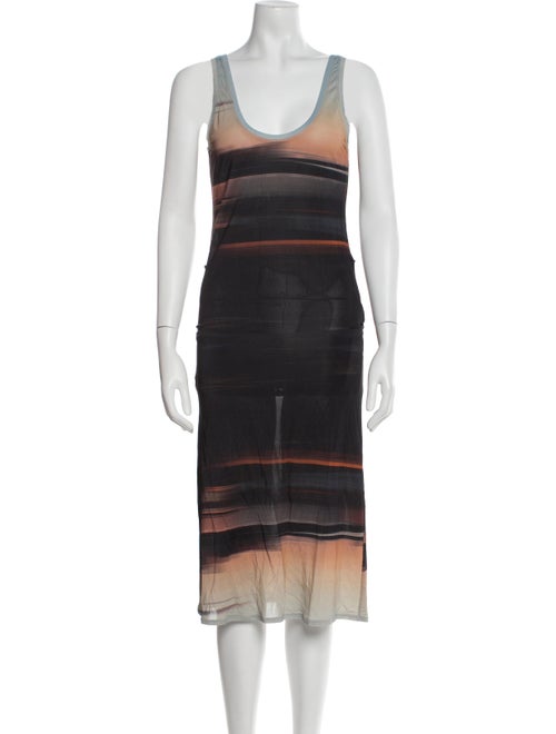 Peter Do Tie-Dye Print Skirt Set