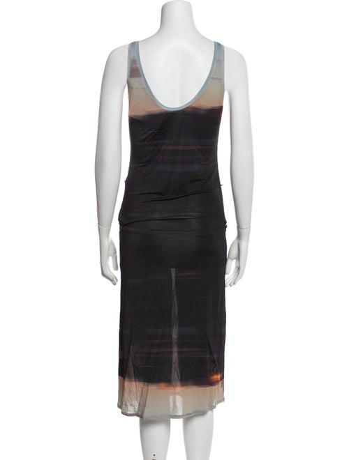 Peter Do Tie-Dye Print Skirt Set