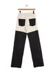 Peter Do High-Rise Wide Leg Jeans