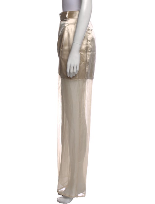 Peter Do Silk Wide Leg Pants