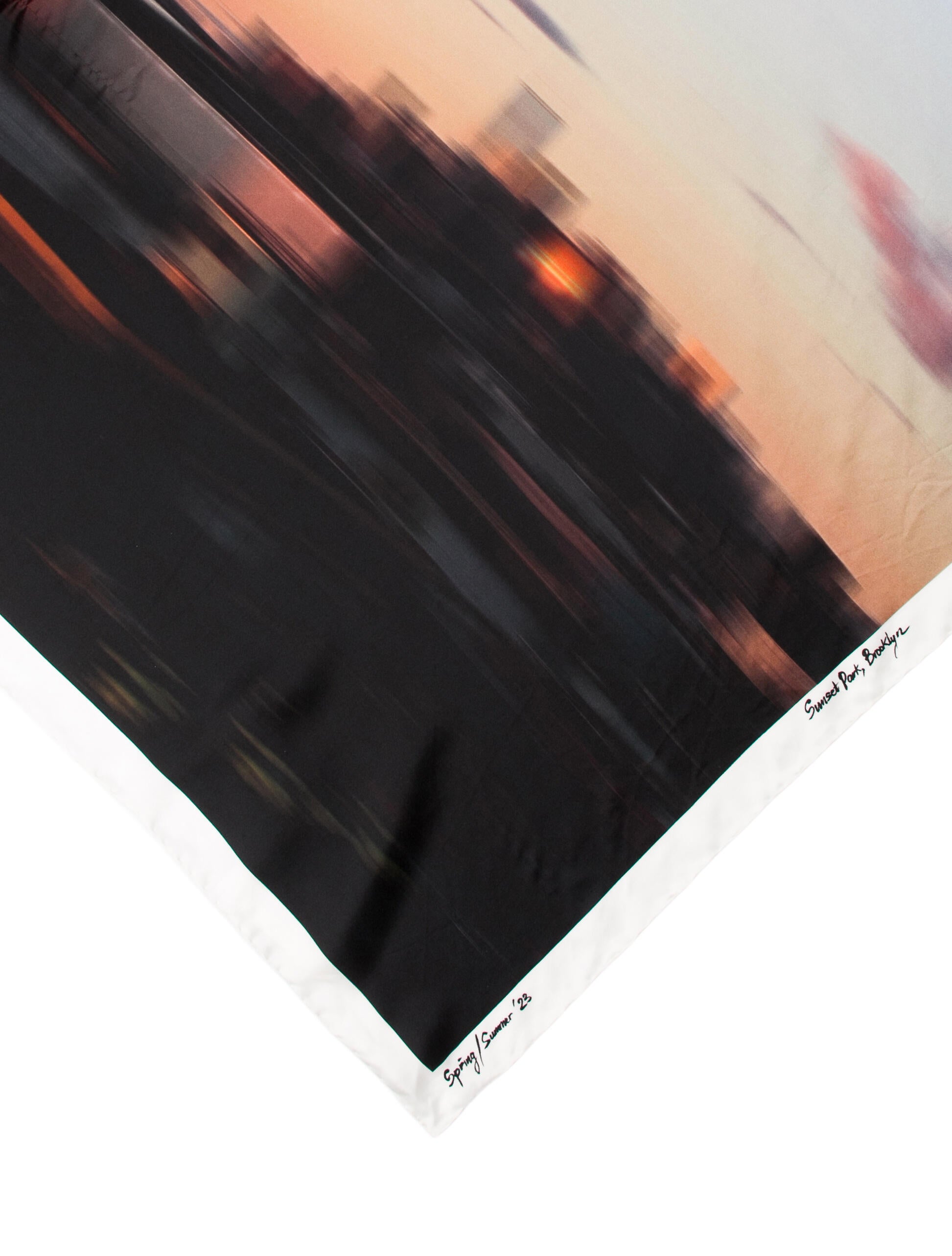 Peter Do Silk Printed Scarf w/ Tags