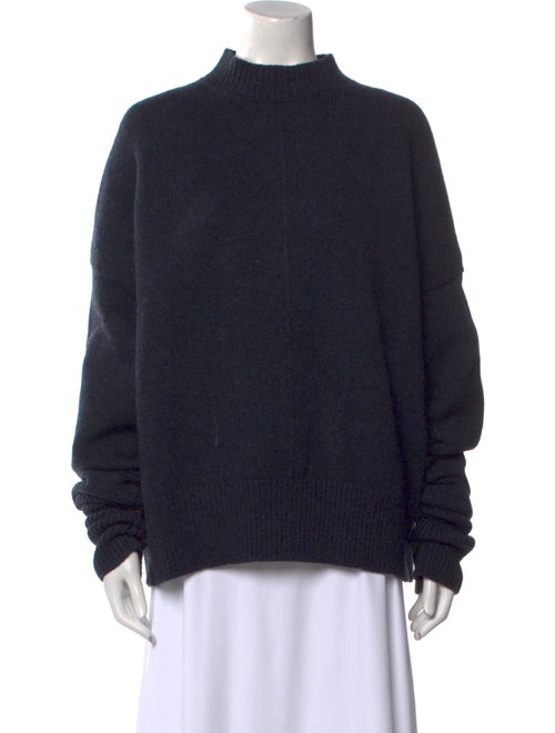 Peter Do Merino Wool Mock Neck Sweater