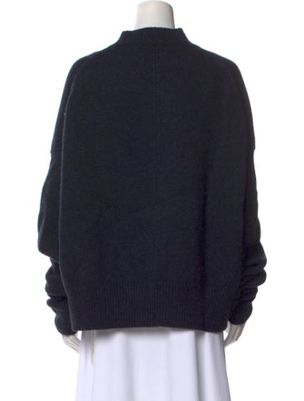 Peter Do Merino Wool Mock Neck Sweater