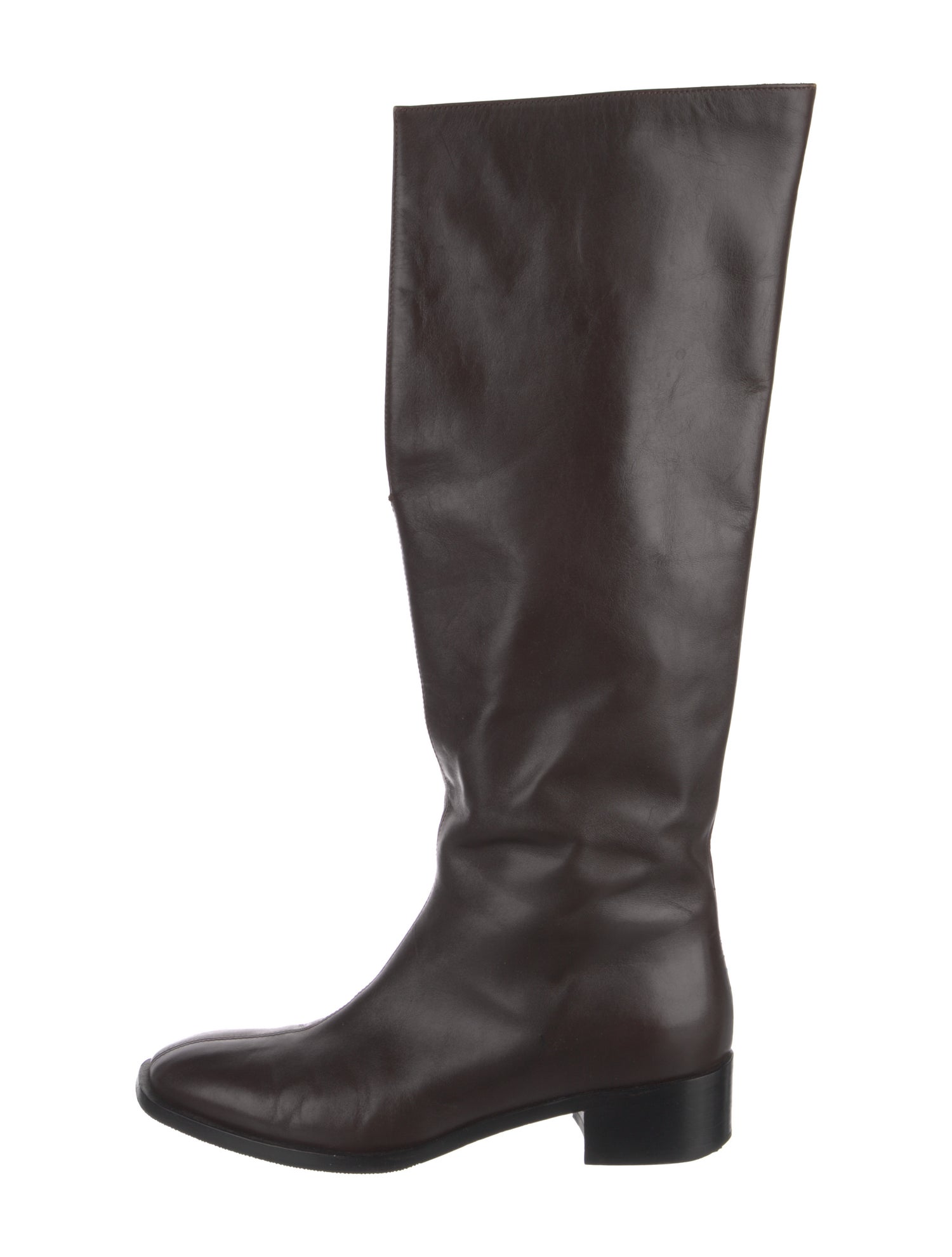 Peter Do Leather Riding Boots