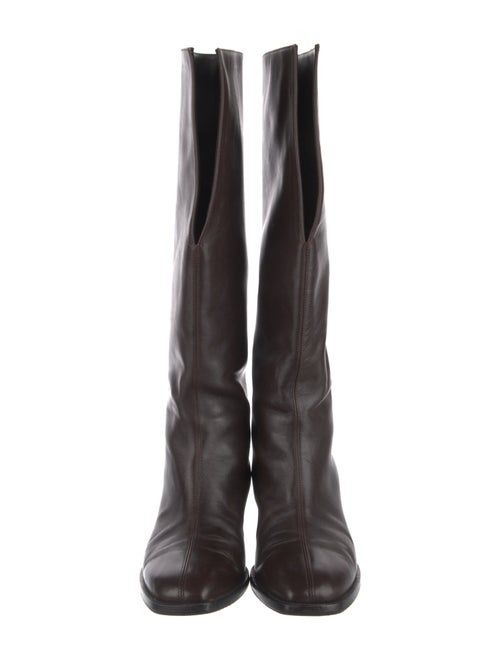 Peter Do Leather Riding Boots