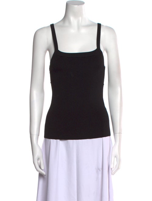 Peter Do Square Neckline Sleeveless Top