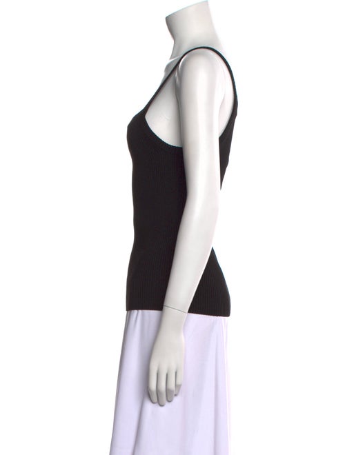 Peter Do Square Neckline Sleeveless Top