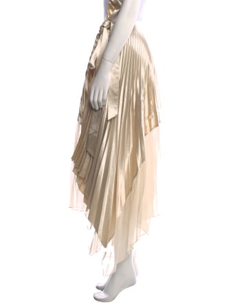 Peter Do Silk Long Skirt