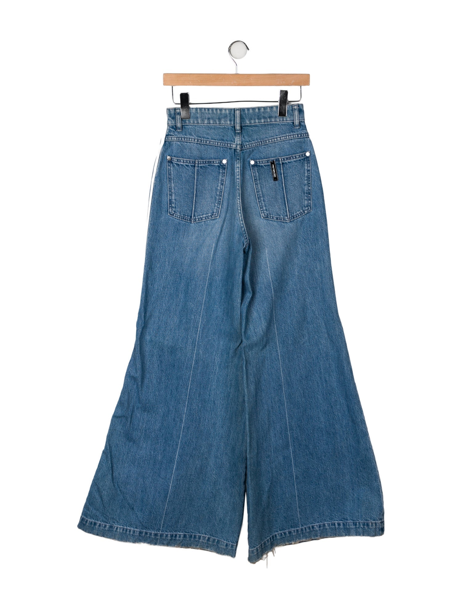 Peter Do High-Rise Wide Leg Jeans