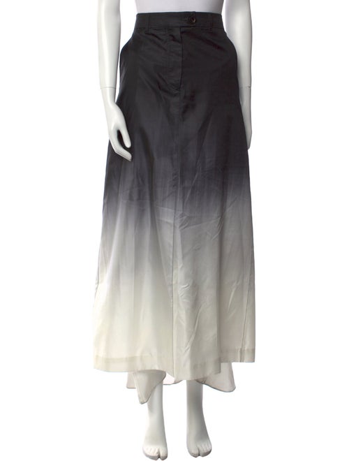 Peter Do Silk Long Skirt