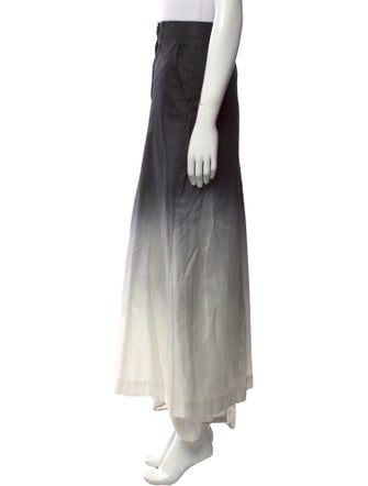 Peter Do Silk Long Skirt