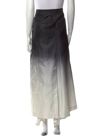 Peter Do Silk Long Skirt