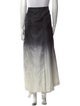 Peter Do Silk Long Skirt