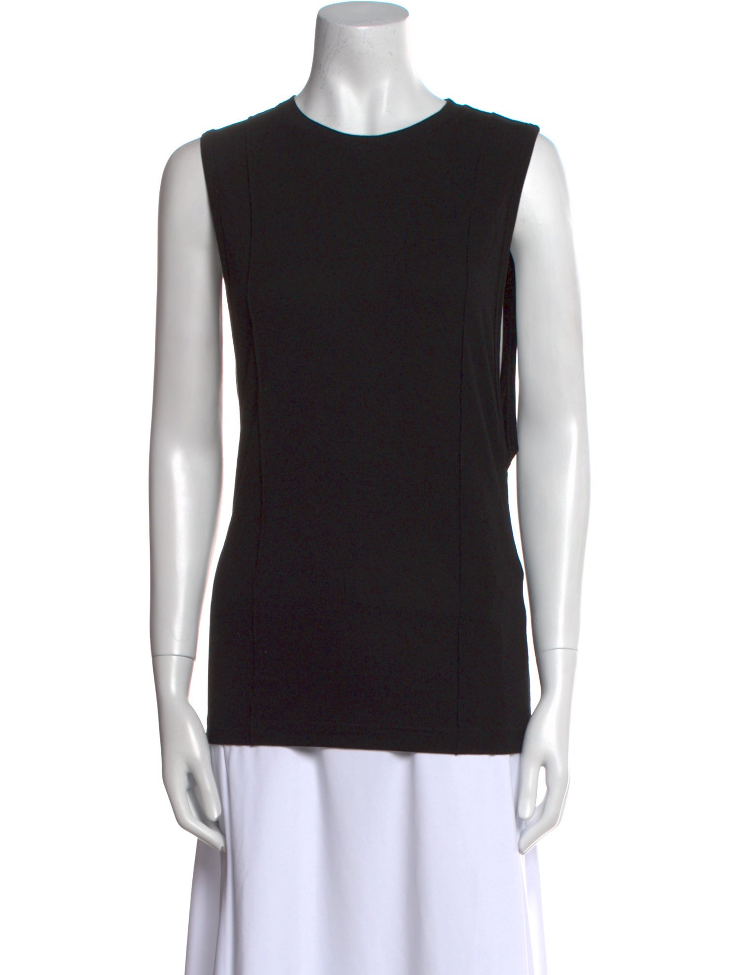 Peter Do Crew Neck Sleeveless Top