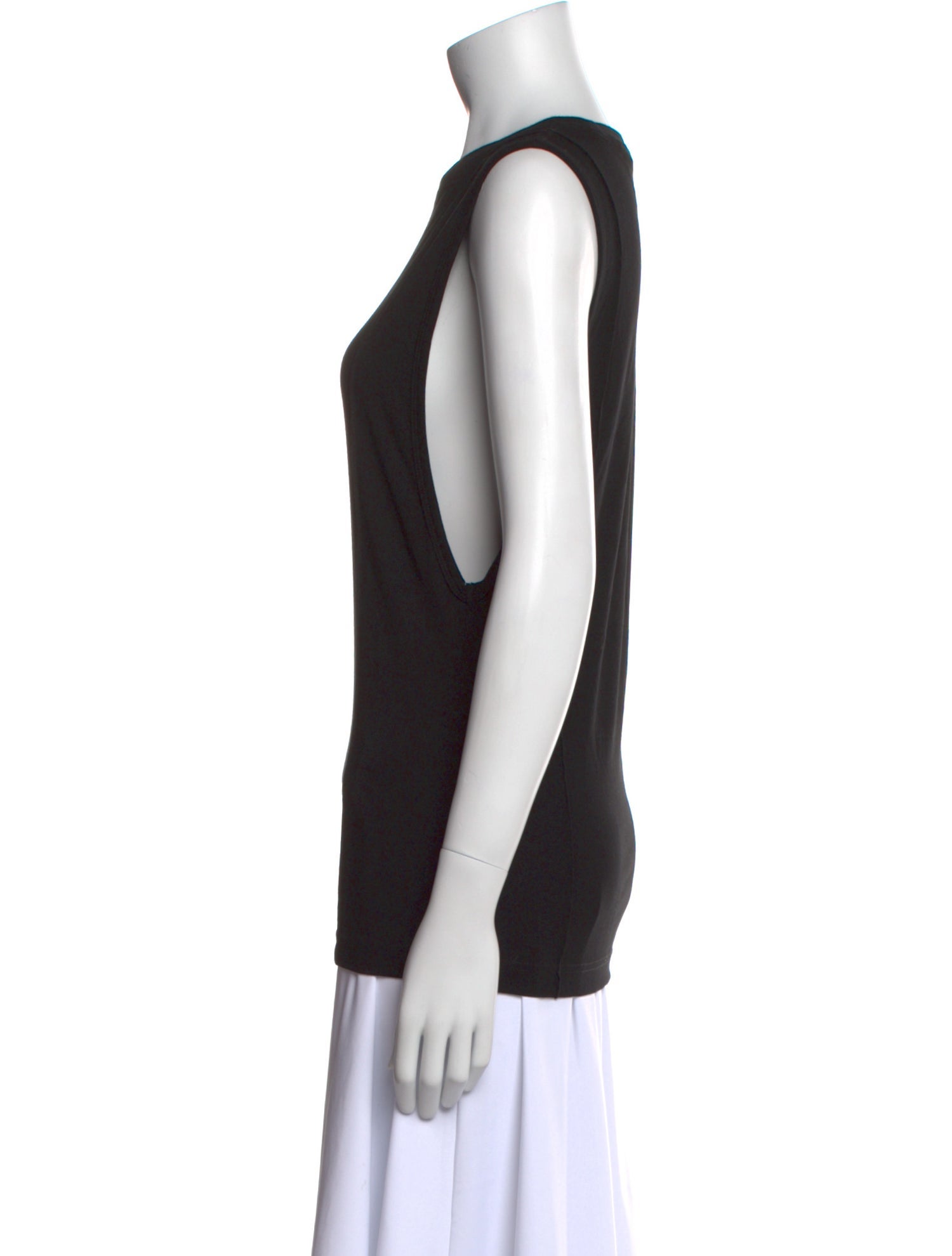 Peter Do Crew Neck Sleeveless Top