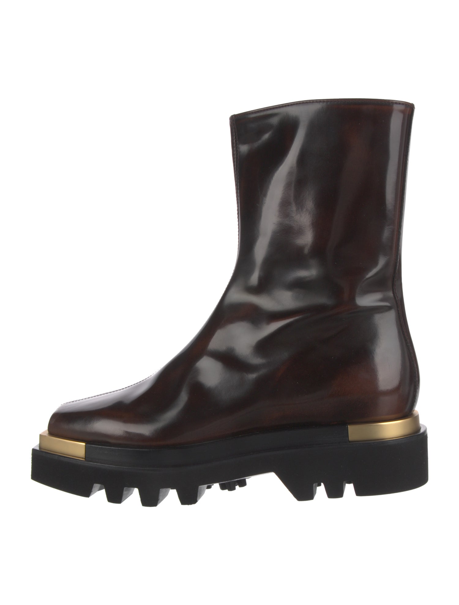 Peter Do Patent Leather Boots