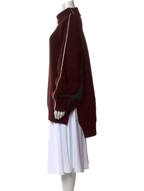 Peter Do Wool Mock Neck Sweater