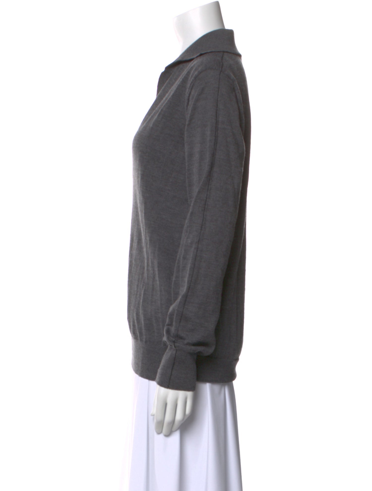 Peter Do Virgin Wool V-Neck Sweatshirt w/ Tags