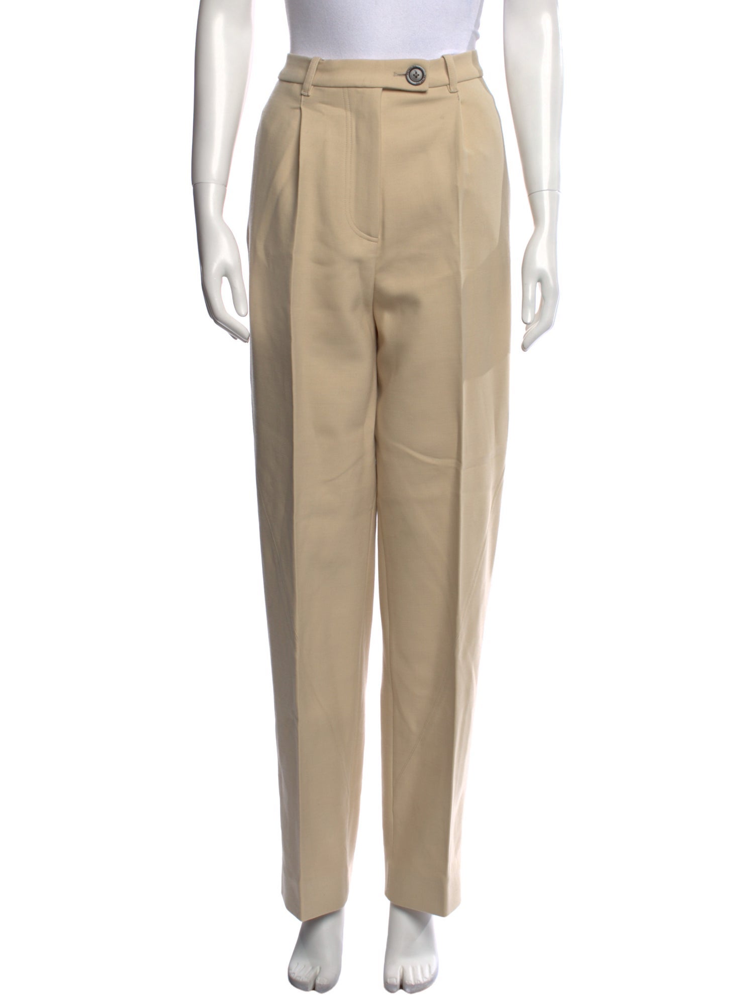 Peter Do Virgin Wool Straight Leg Pants