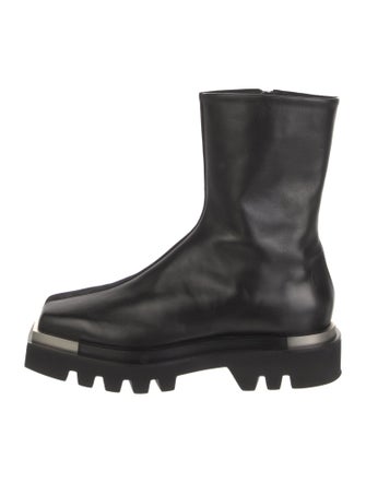 Peter Do Leather Sock Boots