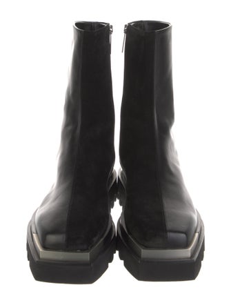 Peter Do Leather Sock Boots