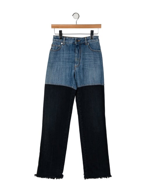 Peter Do High-Rise Wide Leg Jeans