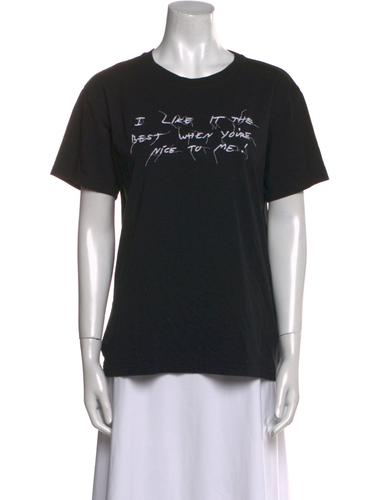 Peter Do Graphic Print Crew Neck T-Shirt