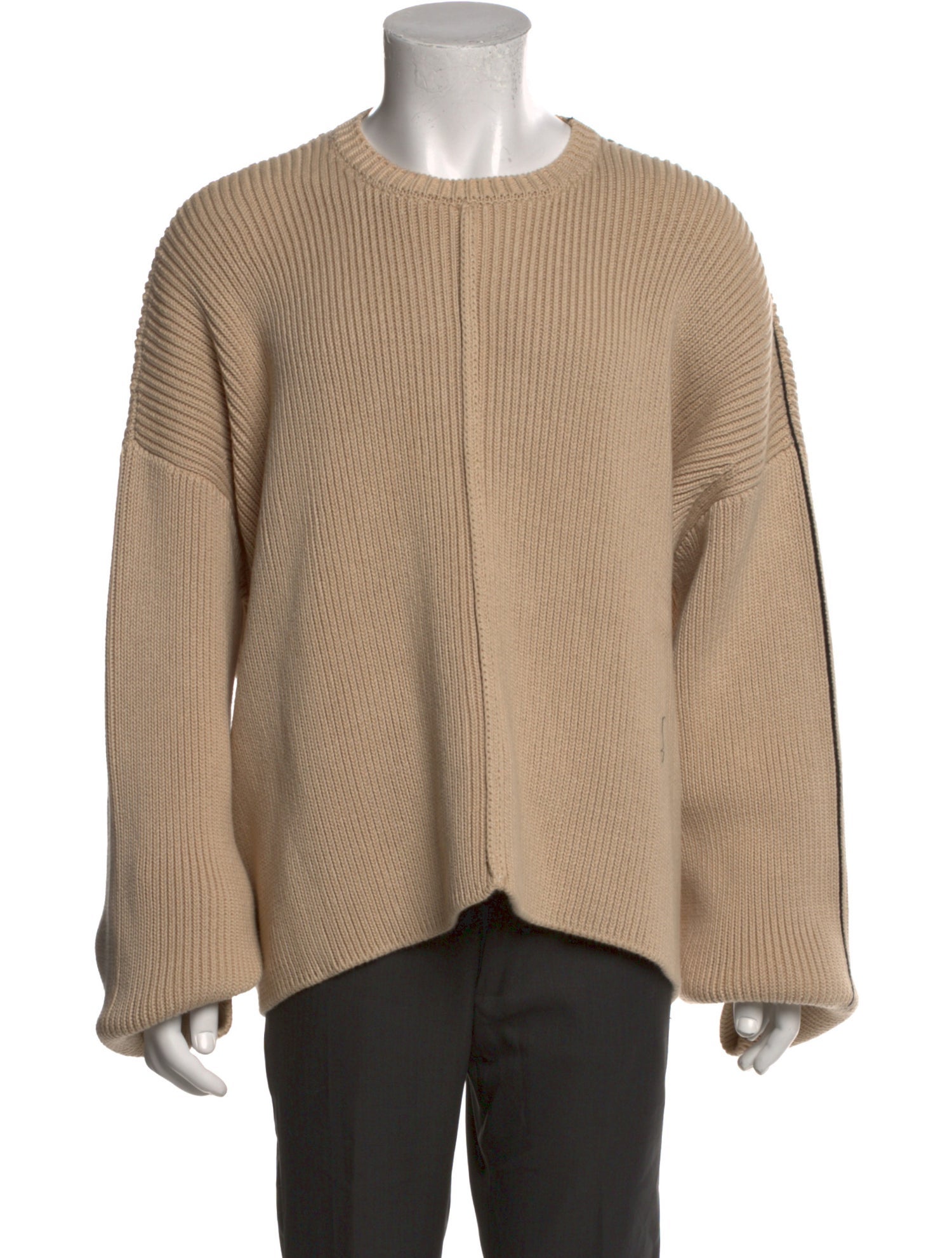 Peter Do Crew Neck Long Sleeve Cardigan