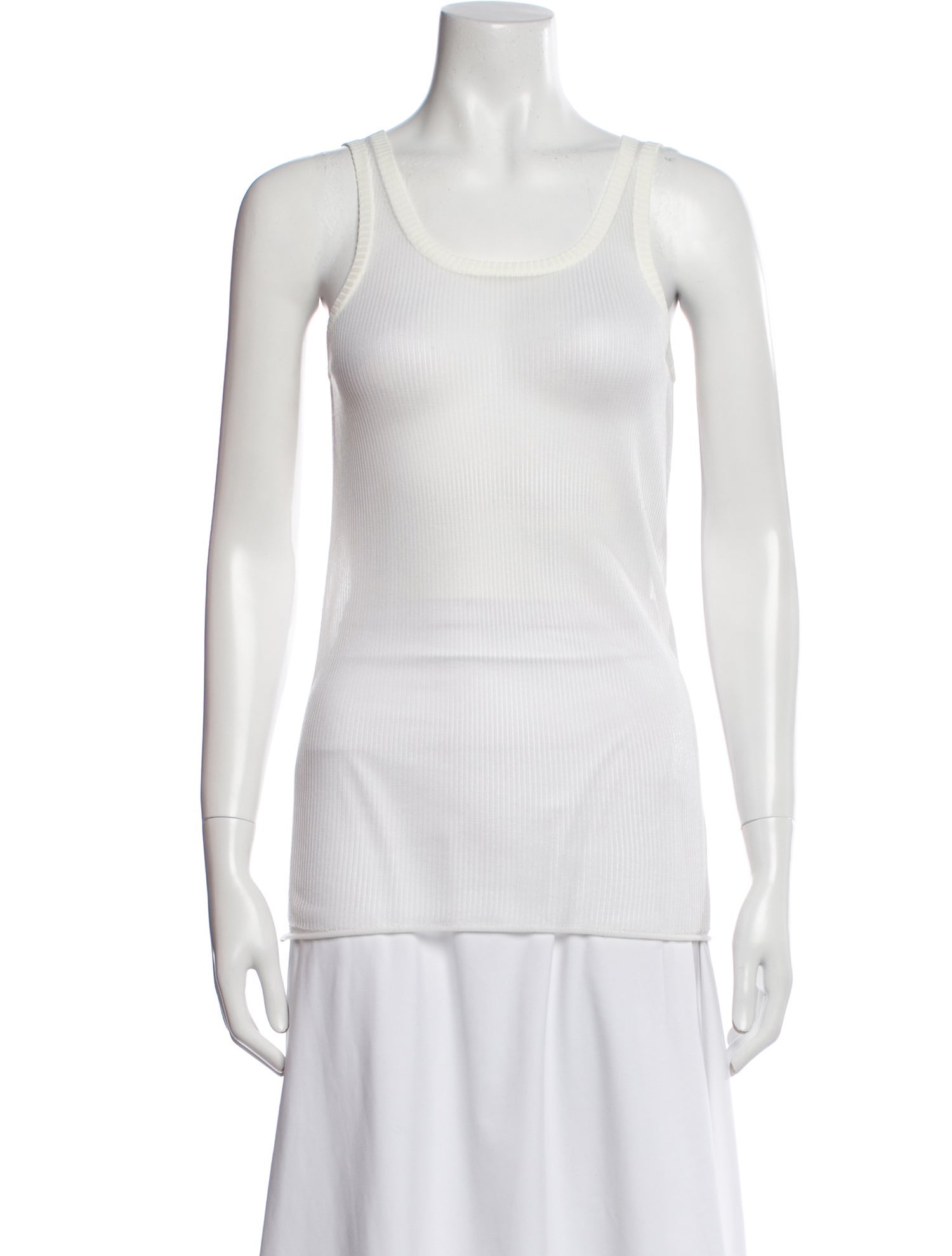 Peter Do Scoop Neck Sleeveless Top