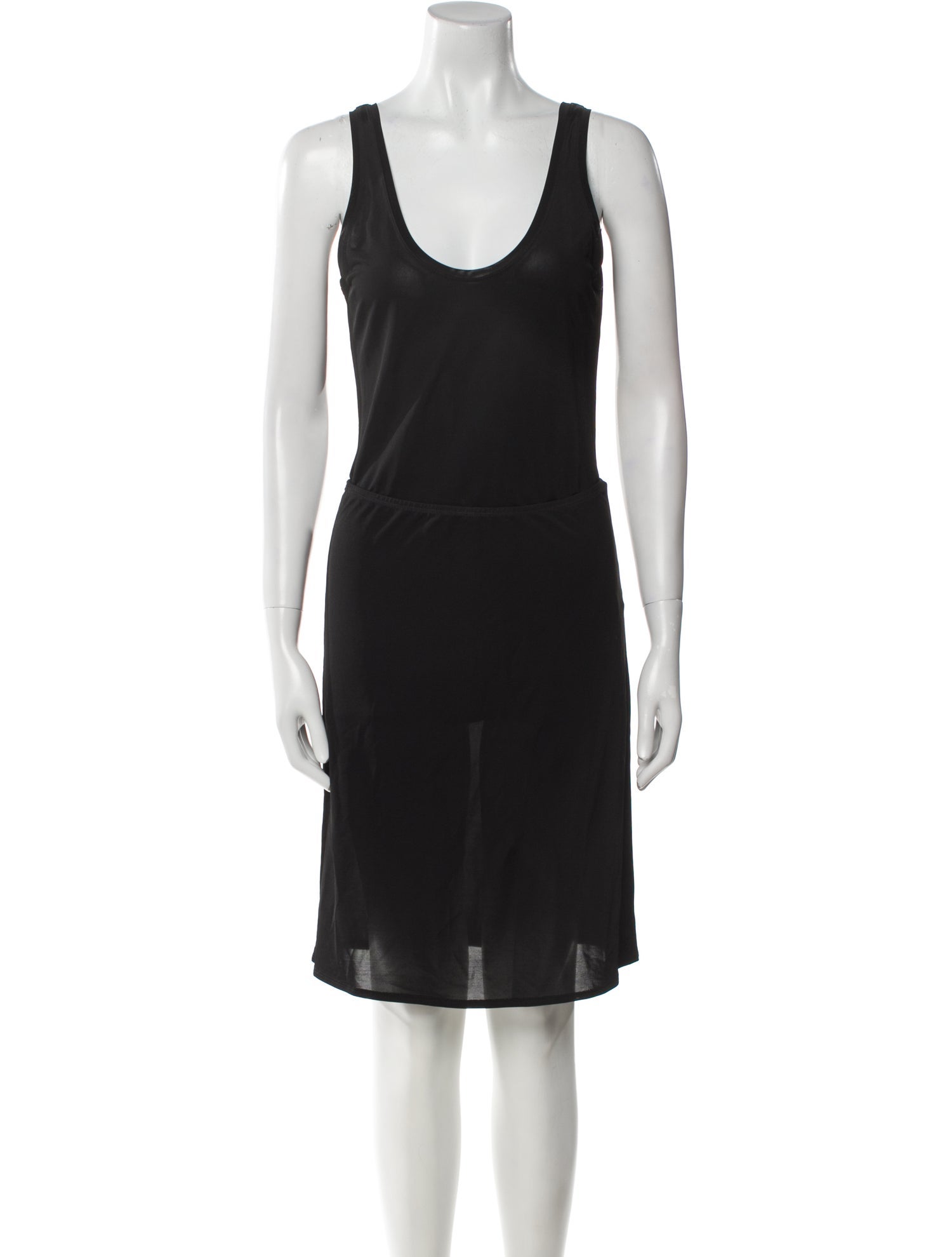 Peter Do Scoop Neck Mini Dress