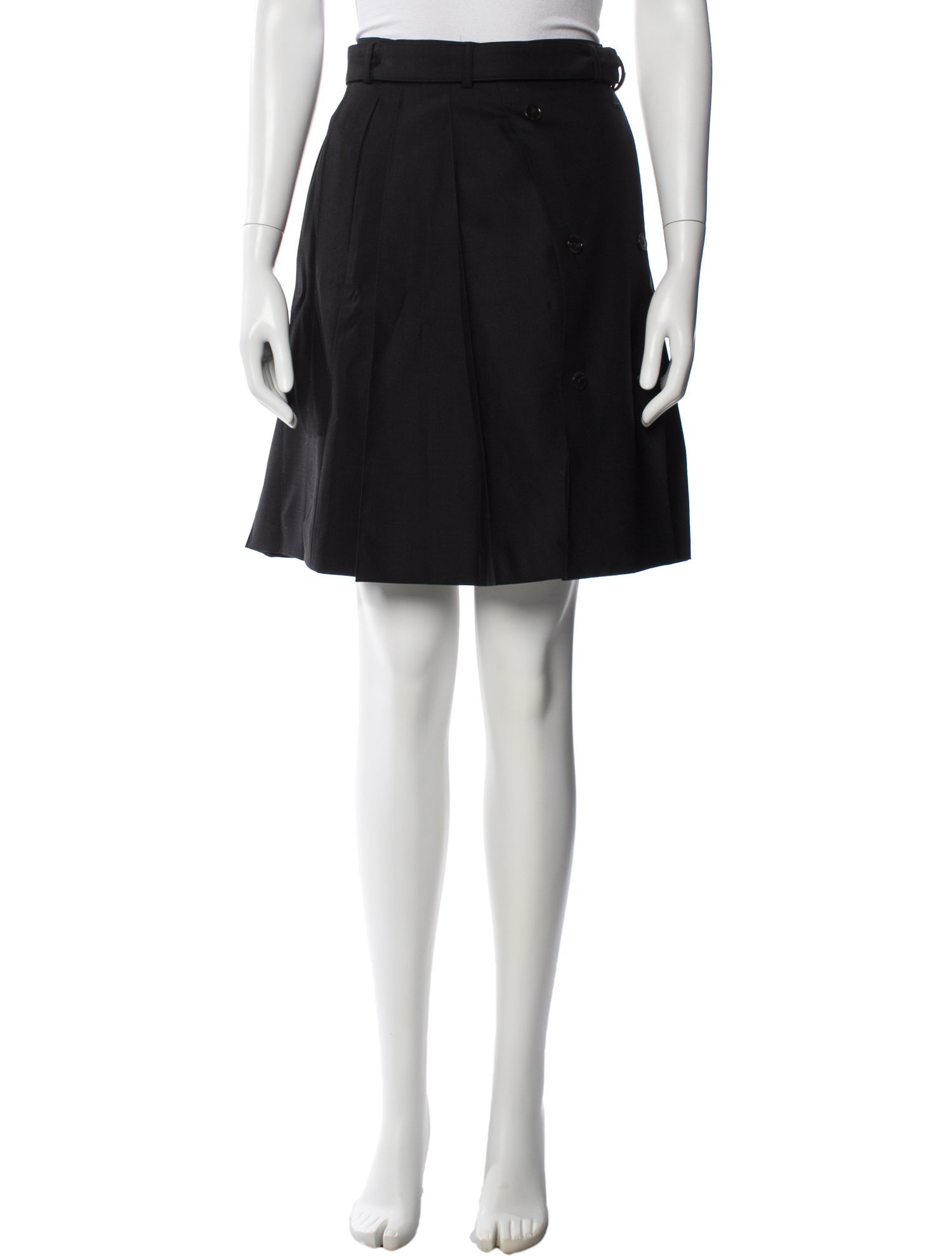 Peter Do Wool Knee-Length Skirt
