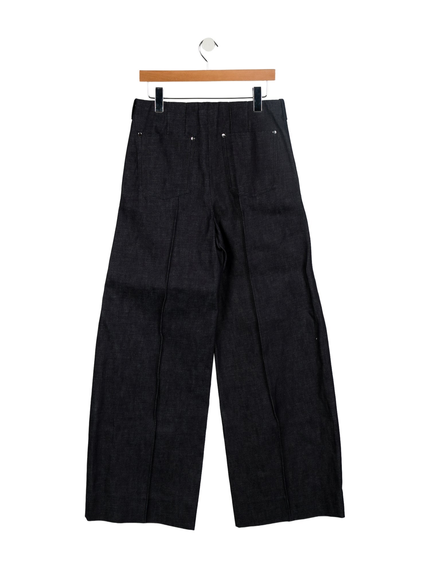 Peter Do High-Rise Wide Leg Jeans